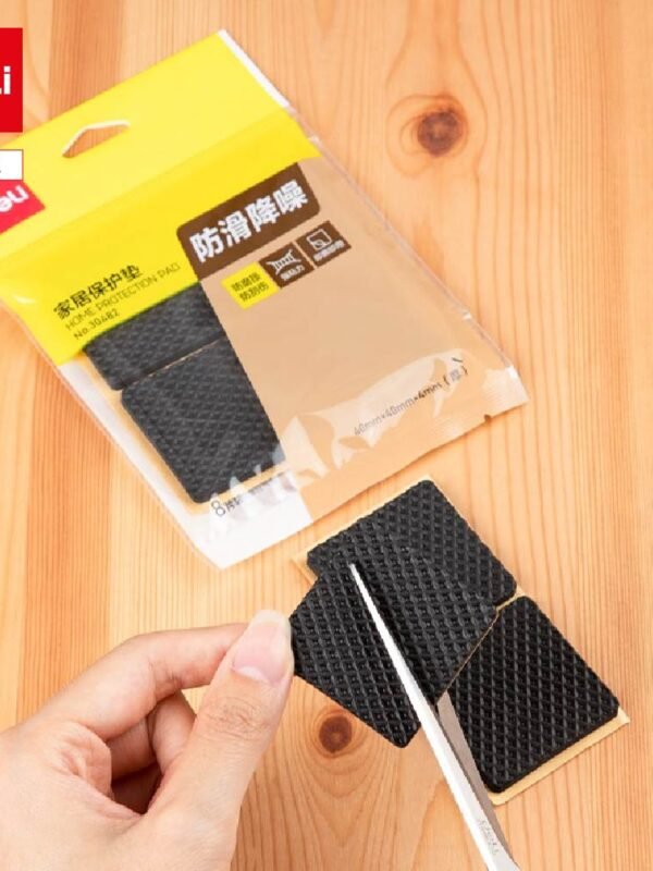 30482-2 ديلي لواصق حماية أثاث - قياس 4*4 سم - سماكة 4 مم - أسود - E30482